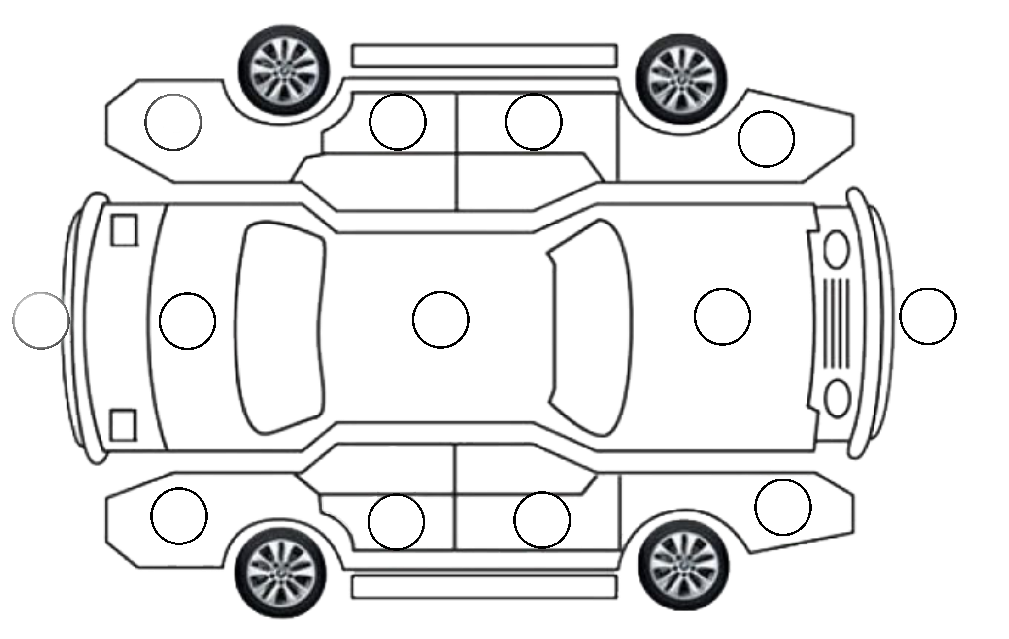 Numarali sedan ekspertiz semasi